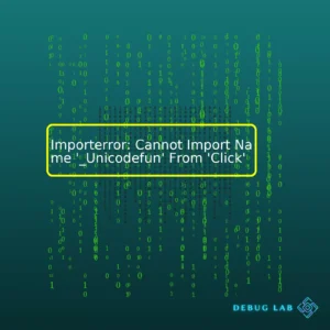 Importerror: Cannot Import Name ‘_Unicodefun’ From ‘Click’