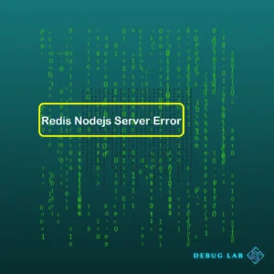 Redis Nodejs Server Error