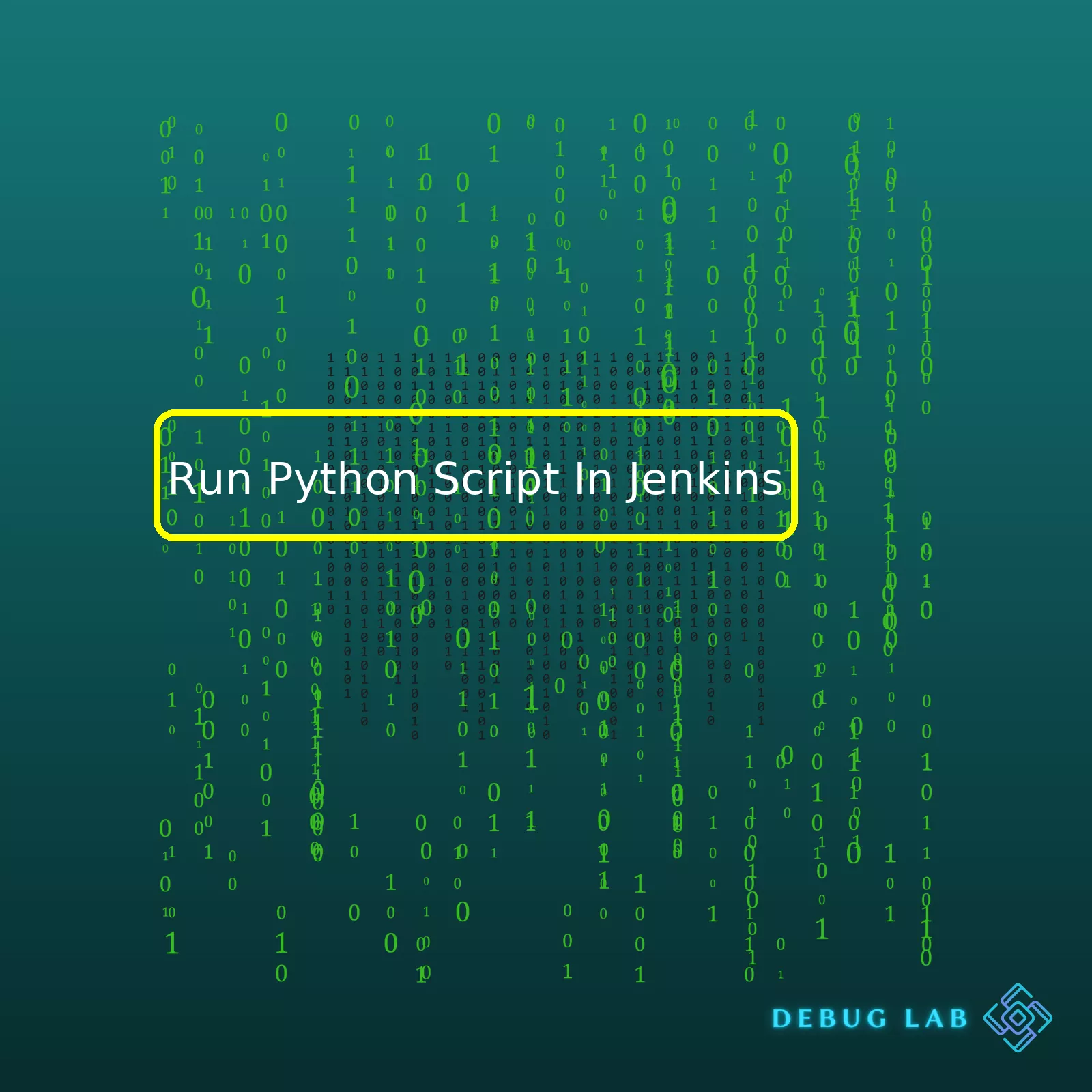 Run Python Script In Jenkins