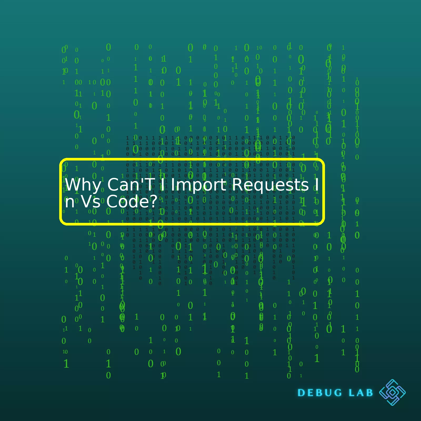 Why Can'T I Import Requests In Vs Code?