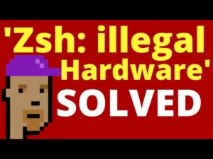 “Zsh: Illegal Hardware Instruction Python” When Installing Tensorflow On Macbook Pro M1