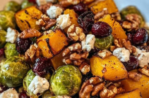 Baked Squash & Walnuts