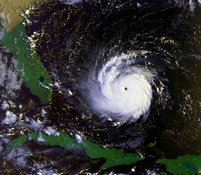 Hurricane Cat 5 From Space