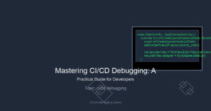 Mastering CI/CD Debugging: A Practical Guide for Developers