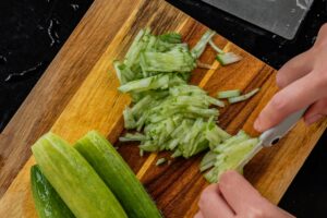 Mint Zucchini Crustini