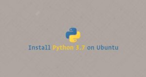 Python 3.7 On Ubuntu 20.04