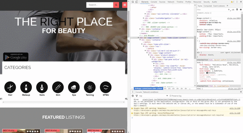 browser developer tools on screen - Chrome Developer Tools - Browser Size? - Stack Overflow