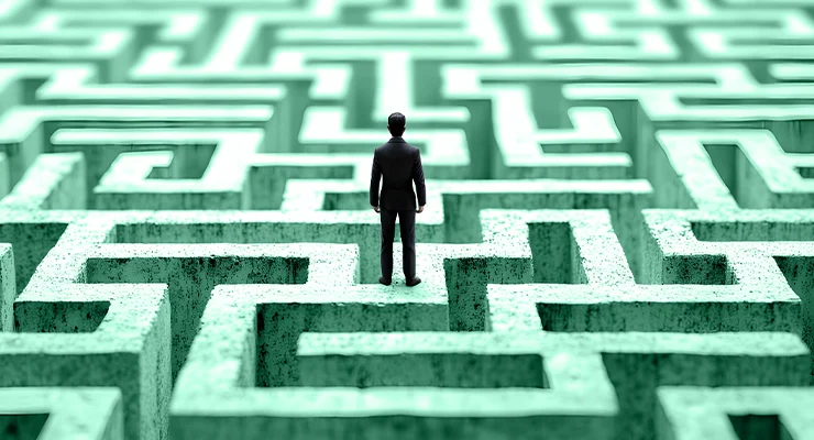 Man in maze with flashlight - The Top 5 Fastest-Growing Majors in America