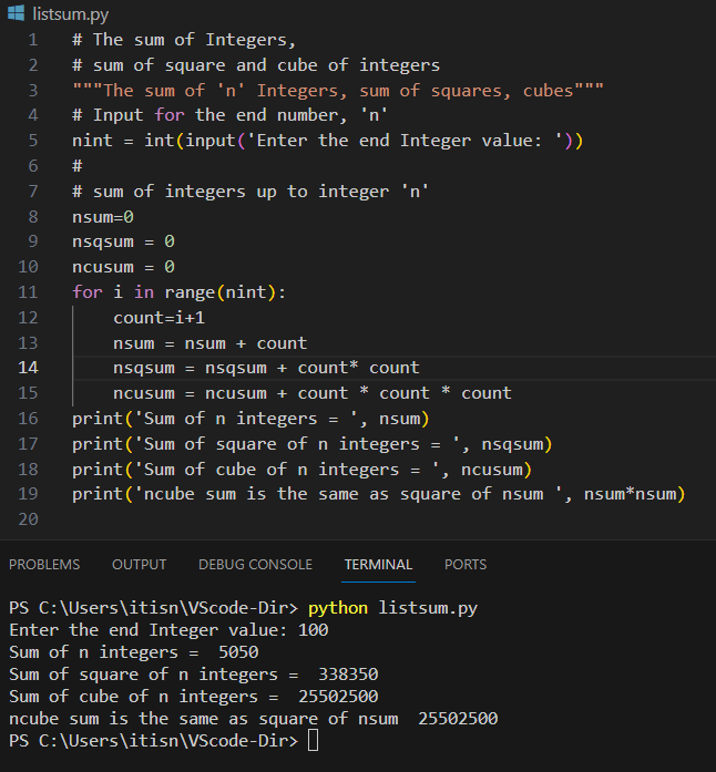 Python programming code on screen - Learn Python Programming with Examples — Post#5 | by Ganapathy ...