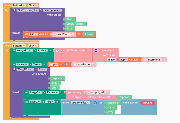 JSON code syntax on screen - How do I convert cURL syntax to thunkable? - Questions about ...