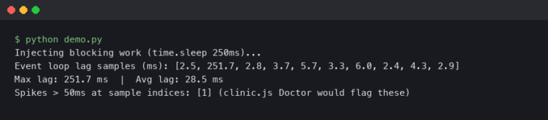 Pinpointing Node.js Event Loop Lag with clinic.js Doctor